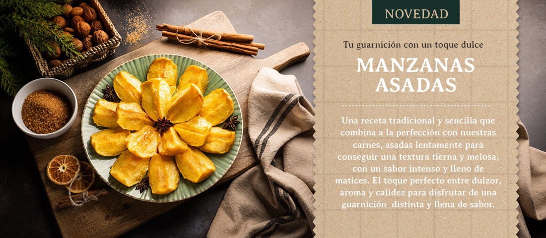 Manzanas asadas
