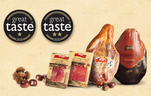 La gama Selecta de Coren logra el premio "Great Taste" por su sabor y calidad