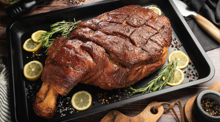 Lacón de Castañas Asado