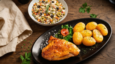 Men&uacute; Pechuga de Pollo de Corral Verano