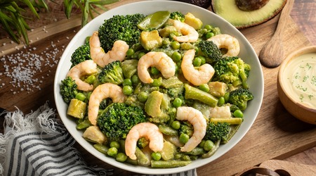 Ensalada de Langostinos y Aguacate