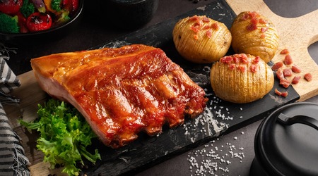 Menú Individual Costilla Adobada