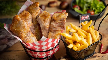 Combo costilla Selecta + patatas fritas