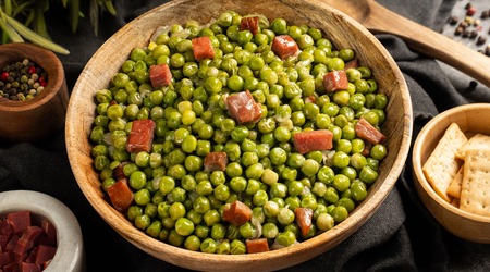 Guisantes con Jamón