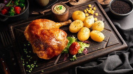 Menú Individual Pollo de Corral