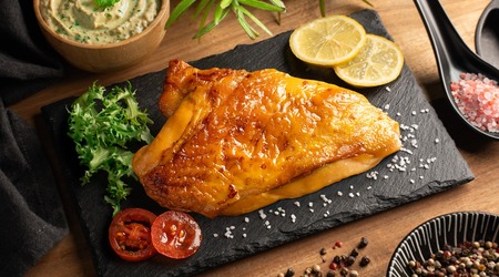 Pechuga de Pollo de Corral Asada