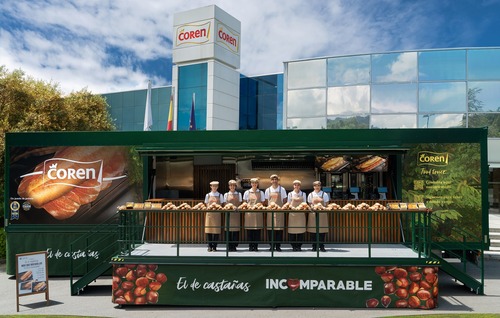 El Grupo Coren pone en marcha su nueva food truck, un escaparate de los productos Coren destinado a la participación en festivales y eventos