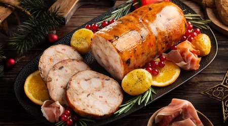 Roti de Pavo Relleno