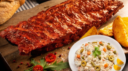 Men&uacute; Costilla Barbacoa Verano Asado