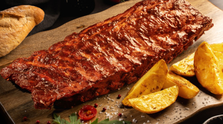 Menú Costilla Barbacoa