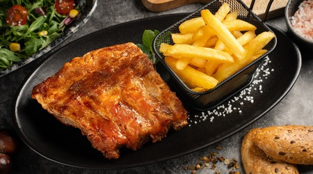 Menú Individual Costilla El de Castañas