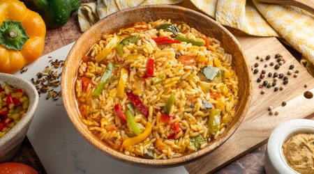 Arroz con Verduras Campestres