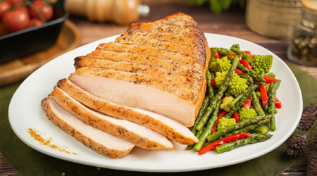 Menú Pechuga de Pavo a la Pimienta