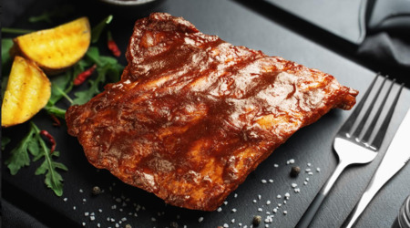 1/2 Costilla Barbacoa Asada