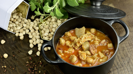 Callos con Garbanzos