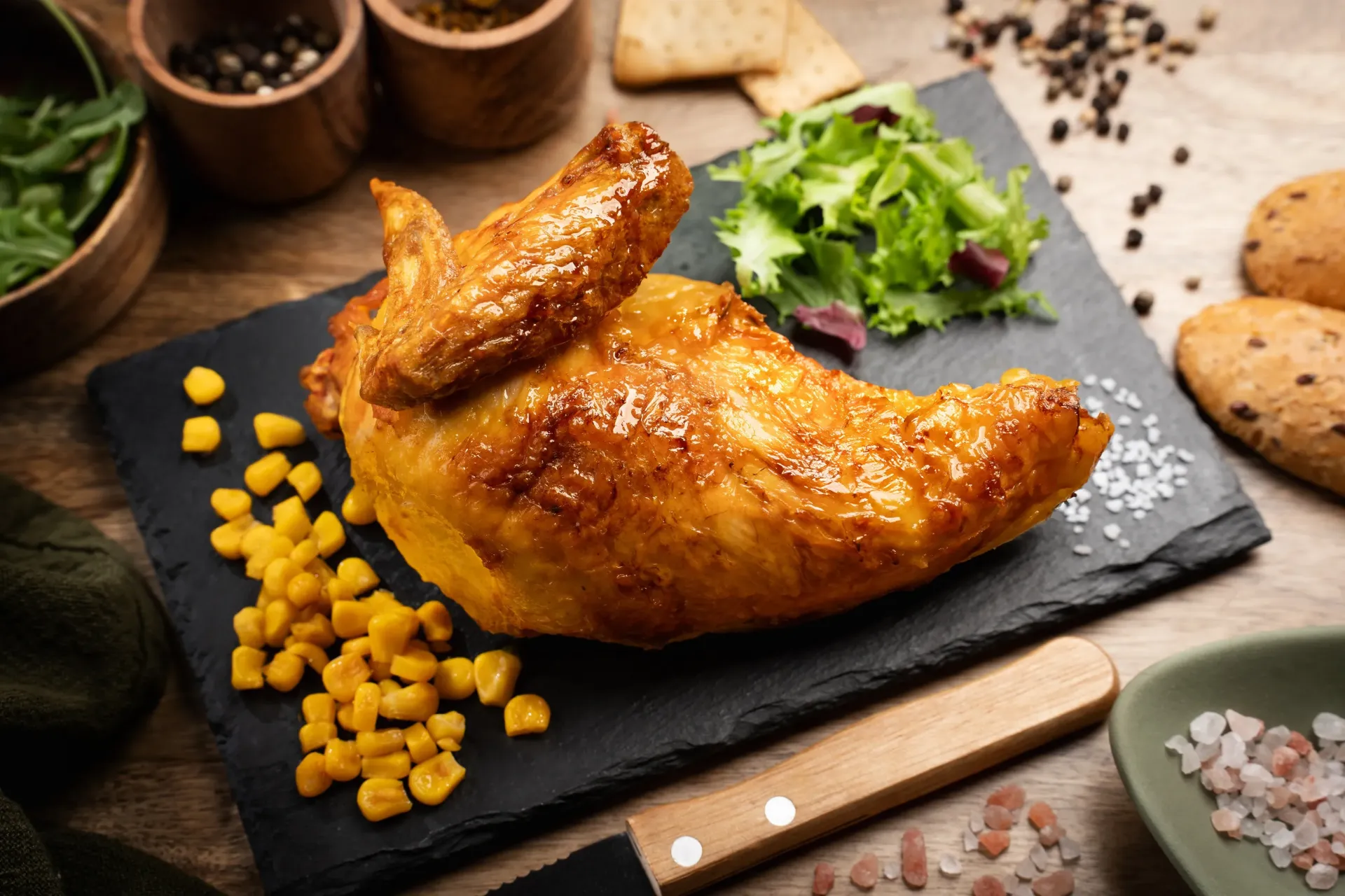 1/4 POLLO CORRAL